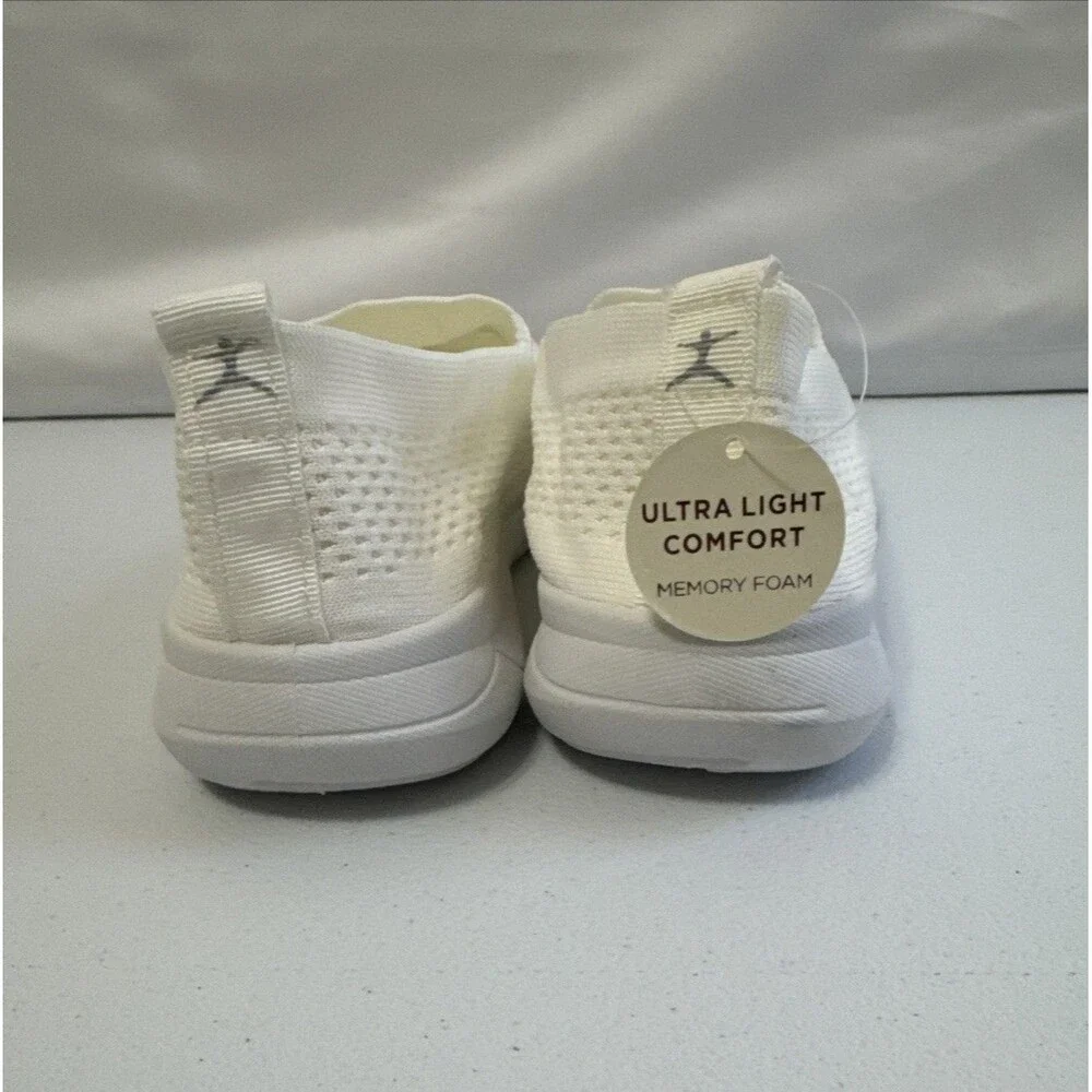 Danskin Women’s Slip On Shoes White Memory Foam Comfort Size 7.5 - Picture 9 of 11